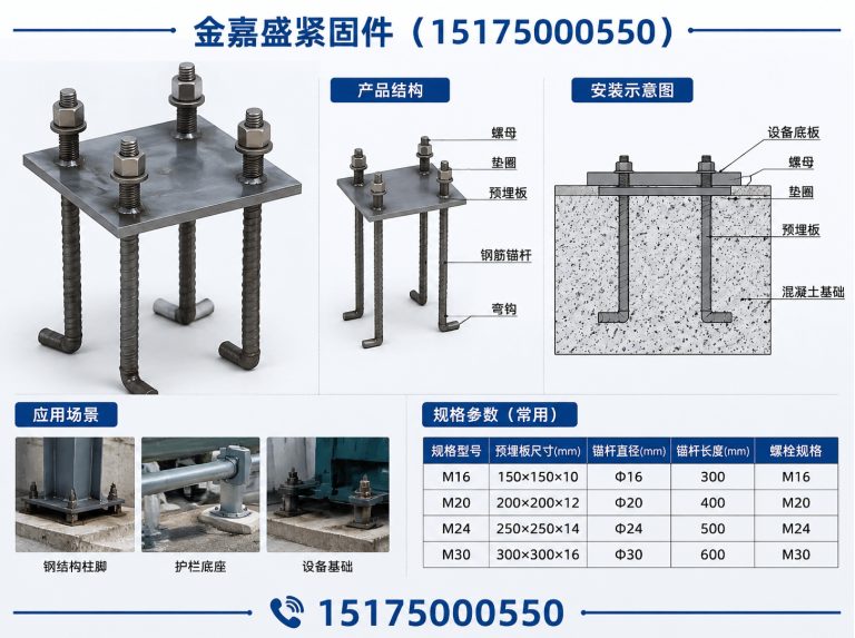 肥乡区地脚螺栓展示图