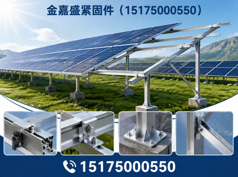 肥乡区光伏支架展示图